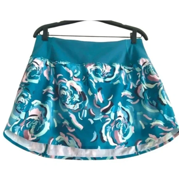 Athleta Run with it Floral Skort - Picture 1 of 5